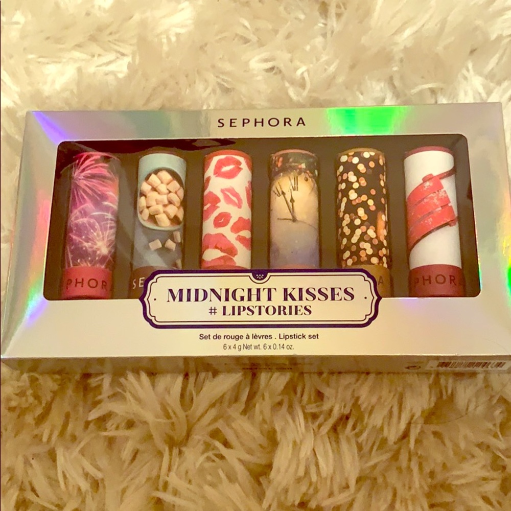 6 Sephora brand lipsticks!